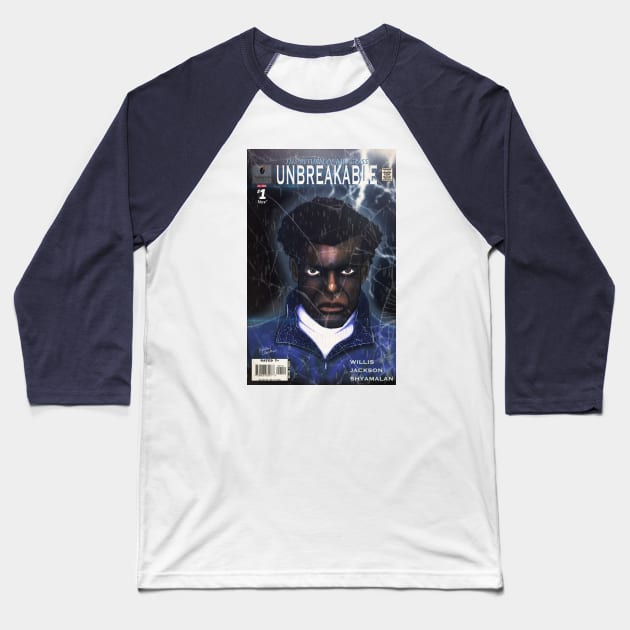 Mr. Glass Baseball T-Shirt by unbreakable